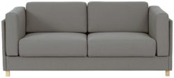 Habitat - Colombo 3 Seater Fabric - Sofa Bed - Grey